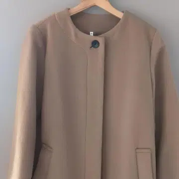 무인양품 노카라 울 코트 M 사이즈