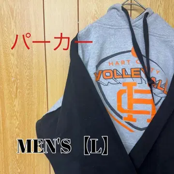 TQ17 [US 수입] 후드티 [남성용 L] 그레이 계열