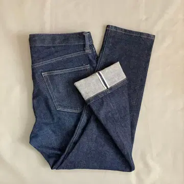 다크 블루 스트레이트 데님