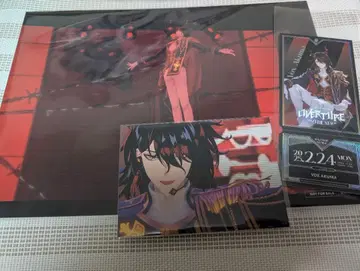 니지산지 OVERTURE 빅 카드 특전 세트 복스 아쿠마