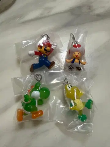 슈퍼 마리오 메지루시 액세서리 2 마리오 요시 키노피오 노코노코 4종