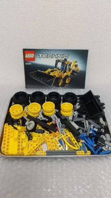 레고 테크닉 42004 미니 백호 로더 텔레핸들러 중장비