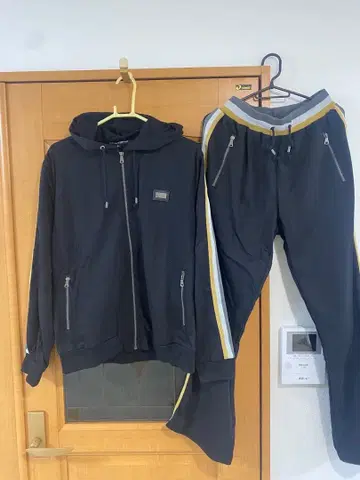 남성용 후드티 셋업 L