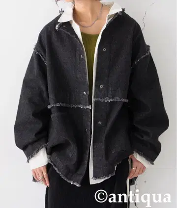 안티카 데님 자켓