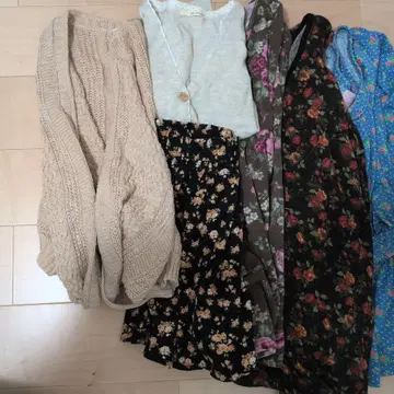 걸리시 캐주얼 의류 세트 판매 6점 티티앤코 등