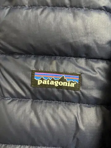 patagonia 네이비 다운 자켓 S