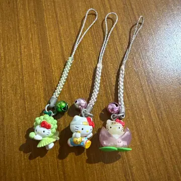 헬로키티 끈 스트랩 오카야마 한정판