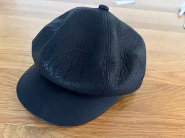 y'2 leather DEER SKIN LEATHER CASQUETTE
