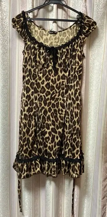 [ A mon avis ] 레오파드 무늬 원피스