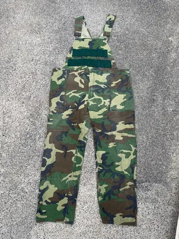 RED HEAD 헌팅 트리 카모 밀리터리 오버롤 구제 의류