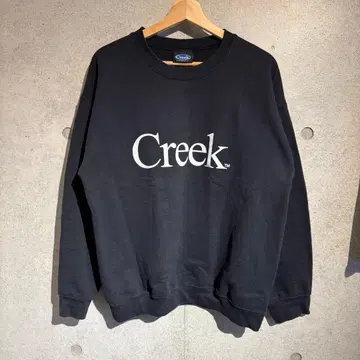 CreekAngler'sDevice logo crew neck sweat