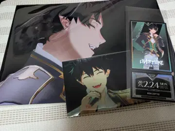 니지산지 OVERTURE 빅 카드 특전 세트 렌 조트