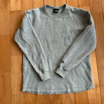 THE NORTH FACE 그레이 긴팔 티셔츠 남성용 S