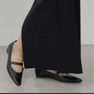 GALLARDA GALANTE 블랙 플랫슈즈 메리제인