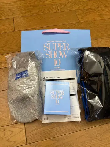 SUPER SHOW10 JAPAN 아이치 프리미엄 시트 한정판 굿즈