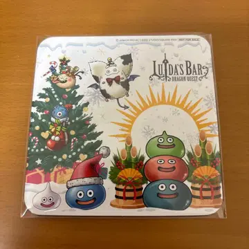 루이다의 술집 한정판 코스터 윈터페어 크리스마스 드래곤 퀘스트