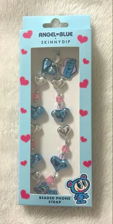 [ 새상품 ] 스키니딥 엔젤 블루 스마트폰 스트랩