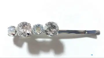 새상품급 컴플렉스 비즈 크리스탈 스톤 헤어핀