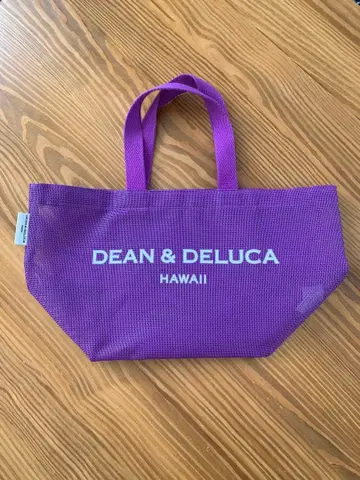 새상품급 DEAN & DELUCA 2025 하와이 한정판 메쉬 토트