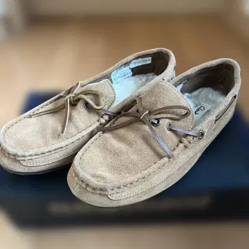 [ 새상품급 ] Clarks 스웨이드 베이지 로퍼