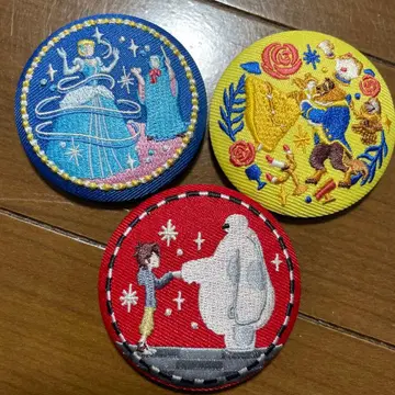 Disney Biscuit2 자수 캔뱃지