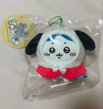 치이카와 x 산리오 캐릭터즈 쁘띠 미니 후드 마스코트 하치와레 포차코
