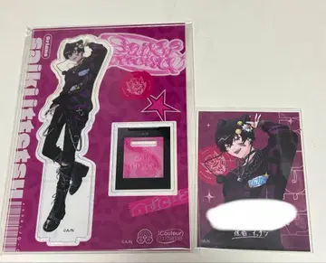 사에키 잇테츠 iCouleur 아크릴 스탠드 혜택 카드