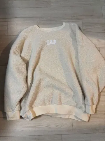 GAP 플리스 트레이닝복 M 크림색