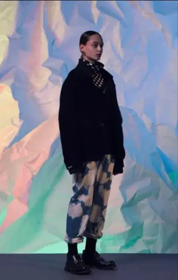 neon sign 19AW 블리치 데님