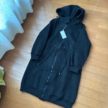 Soobinie 블랙 속기모 코트 사이즈 7 택 포함 새상품