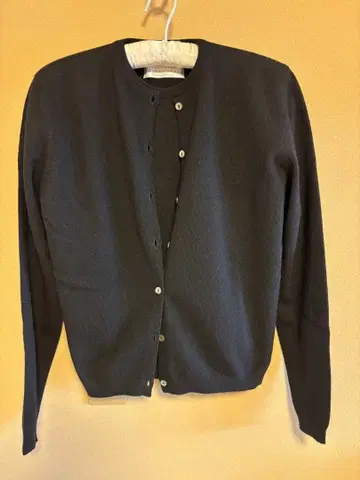 BALLANTYNE 발란타인 퓨어 캐시미어 앙상블 스웨터 블랙