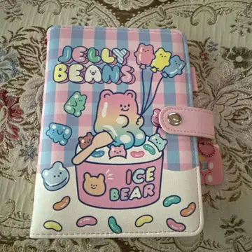 Jelly Beans 링 바인더 시스템 수첩 씰북 한국 문구