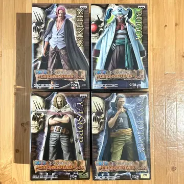 원피스 DX 그랜드 라인 피규어 4개 세트 버기 야솝 샹크스