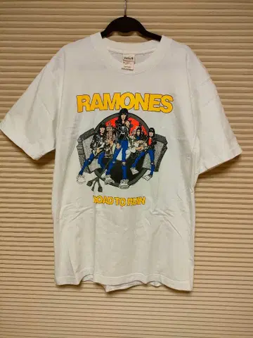 RAMONES ROAD TO RUIN 티셔츠 밴드 티셔츠