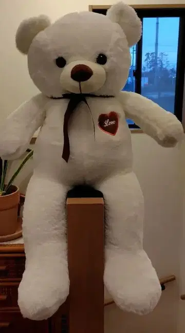 북극곰 봉제 인형 약 80cm