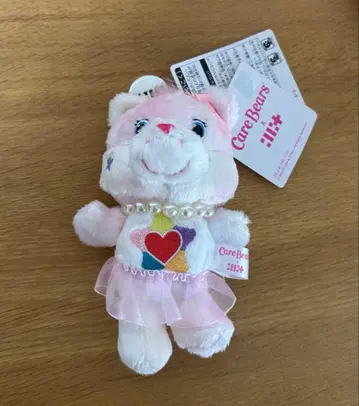 ILLIT 케어베어 소프트 키체인 원희