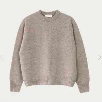 MACHATT 쿠마 라무 울 니트 베이지