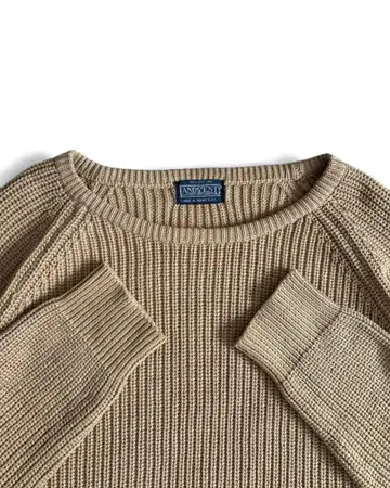 90s LANDS'END cotton kint