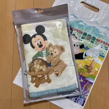 미키 더피 타월 20주년 기념