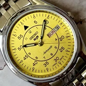 세이코 오버홀 완료 데이데이트 자동 와인딩 빈티지 70S 골드