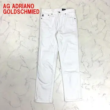 A6076 아드리아노 골드슈미트 스트레이트 팬츠 면 화이트 24