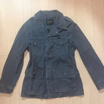 Wrangler 밀리터리 자켓 그레이 그런지 코트 모즈 코트