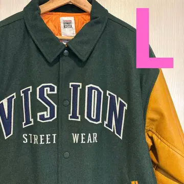 VISION 별주 멜톤 스타디움 점퍼 L
