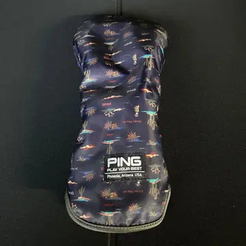 PING 드라이버용 골프헤드커버 다색 풍경 무늬