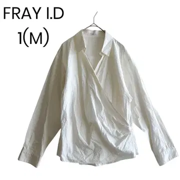 [ FRAYID ] 화이트 셔츠 카슈쿨 셔츠 깔끔한 오피스 M 1508