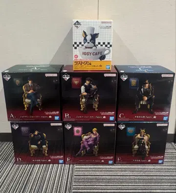 제일복권 죠죠월드 죠죠의 기묘한 모험 피규어 풀컴플리트