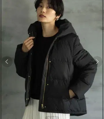 오페크 도트 클립 뮬러 다운 자켓 L 사이즈