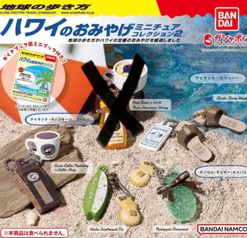 지구의 산책법 하와이 기념품 미니어처 컬렉션 호놀룰루 쿠키 미개봉