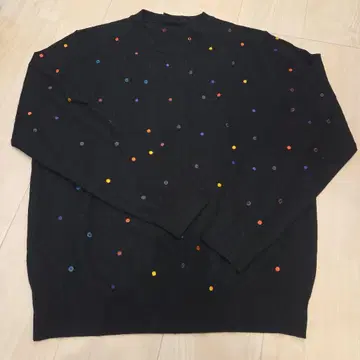 PAUL SMITH 컬러풀 도트 스웨터 XL