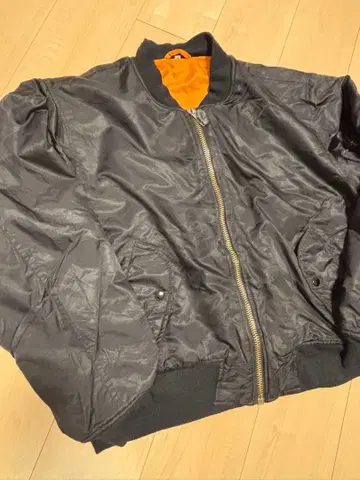 MA-1 FOX OUTDOOR PRODUCTS 플라이트 자켓 L 블랙